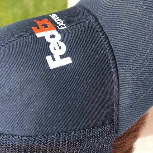 FedEx Express Hat Adjustable Cap FedEx Cap Dark Navy - Picture 7 of 11